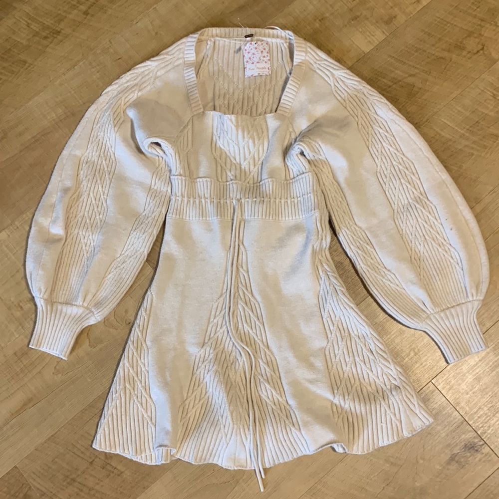 Free people sweater dress size small